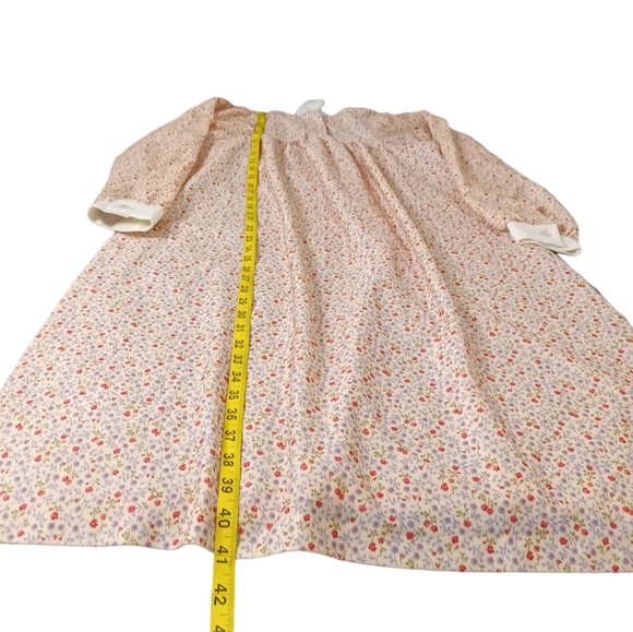 Jcpenney Fashions Vintage Dress Long Sleeve Collared - Picture 5 of 8